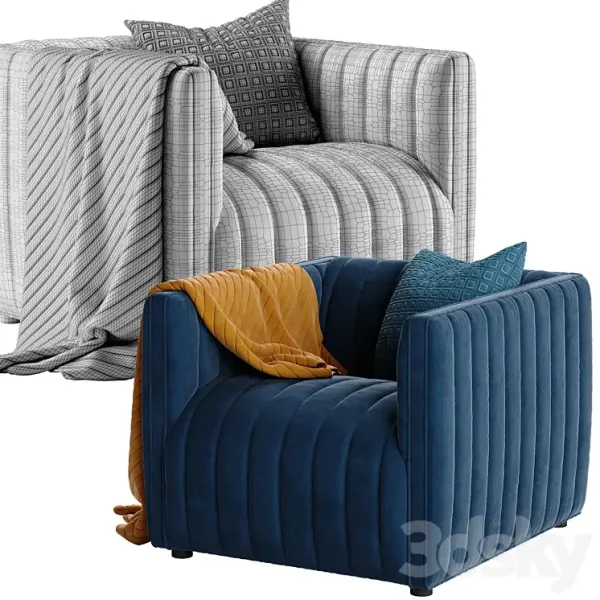 3DSky - Crate and Barrel Cosima Chair - Image 3