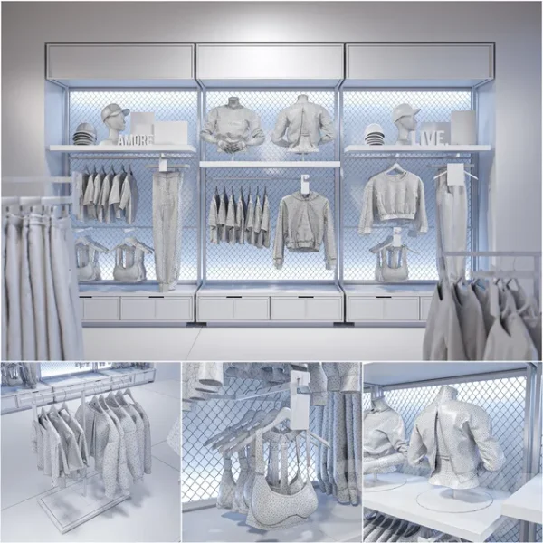 3DSky - Clothes Shop Athletic Wear 01 - Image 3