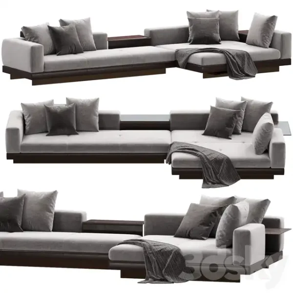 3DSky - Minotti Connery Sofa