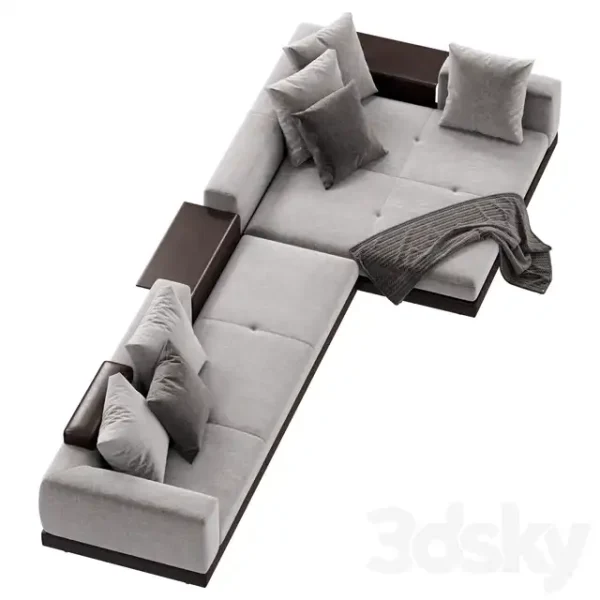 3DSky - Minotti Connery Sofa - Image 3