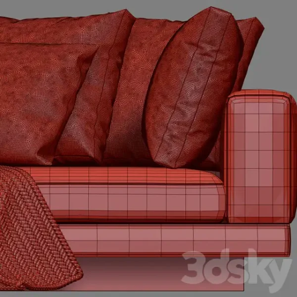 3DSky - Minotti Connery Sofa - Image 5