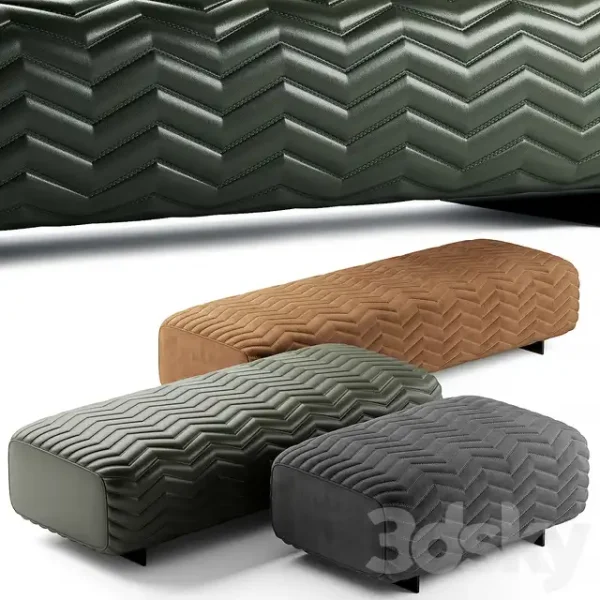 3DSky - Minotti Quincy Pouf