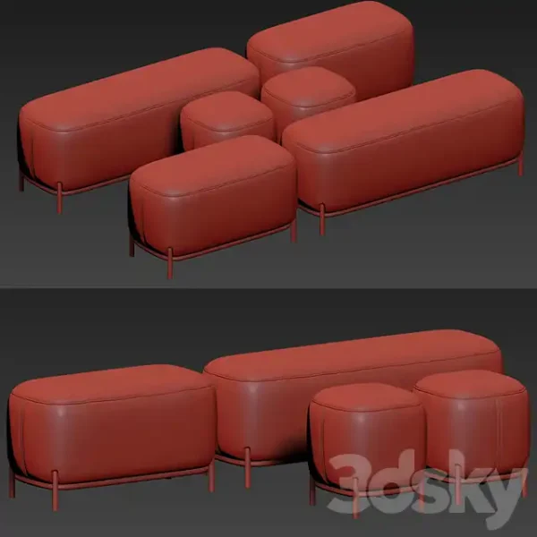 3DSky - Hemlock Ottoman - Image 2