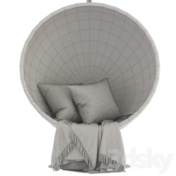 3DSky - Aron Living Bubble Chair with Stand - Image 4