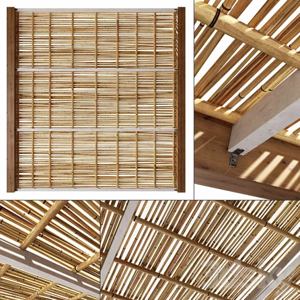 3DSky - Bamboo Branch Decor Ceiling n21