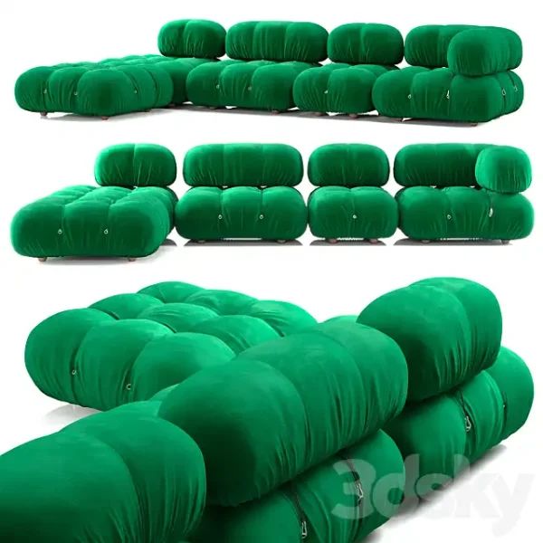 3DSky - B&B Italia Camaleonda Sofa Composition 1 - Image 3