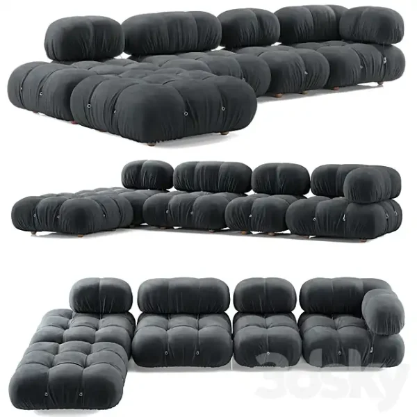 3DSky - B&B Italia Camaleonda Sofa Composition 1