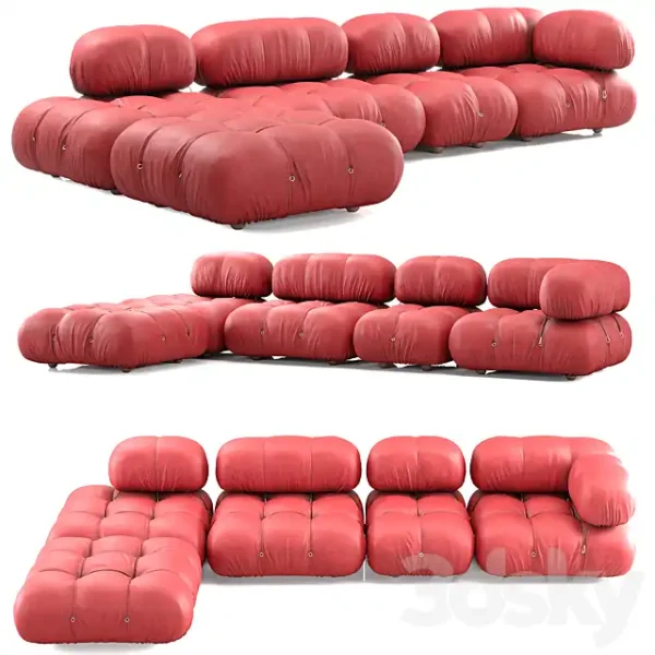 3DSky - B&B Italia Camaleonda Sofa Composition 1 - Image 2