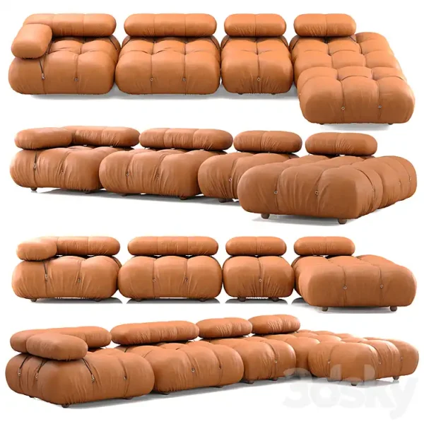 3DSky - B&B Italia Camaleonda Sofa Composition 2 - Image 3