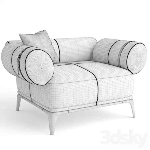 3DSky - Gianfranco Ferre Phoenix Armchair - Image 5