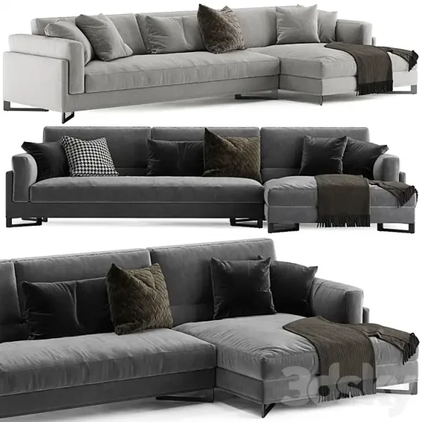 3DSky - DAVIS IN L Sofa by Frigerio Salotti