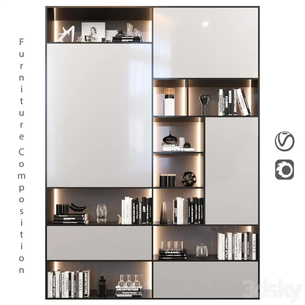 3DSky - Furniture Composition 28