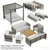 3DSky - Outdoor Garden Wicker Woven Chair