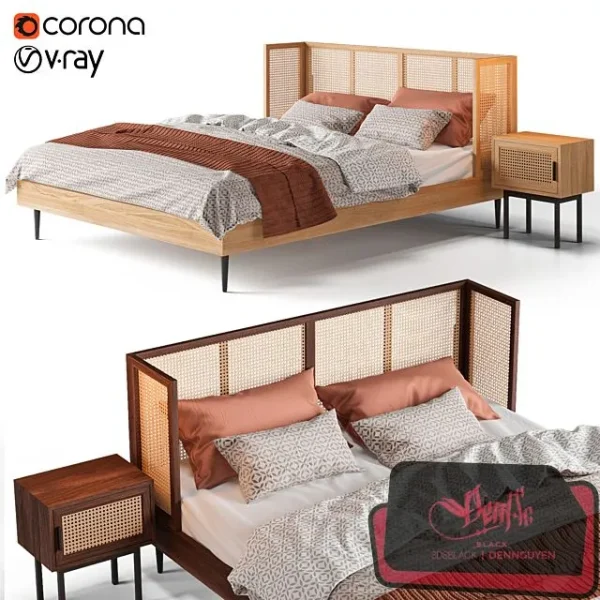 3DSky - Bed La Redoute Waska