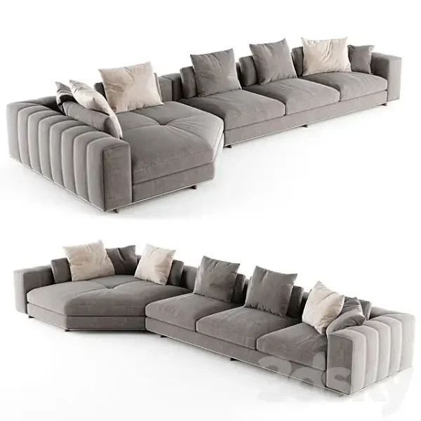 3DSky - Minotti FREEMAN DUVET Sofa 02 - Image 3