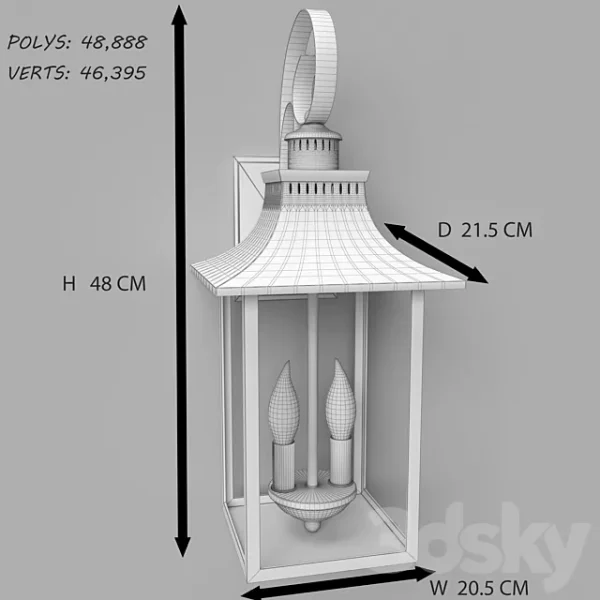 3DSky - Wall Scone - Image 3