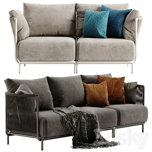 3DSky - Roberti Queen Sofa