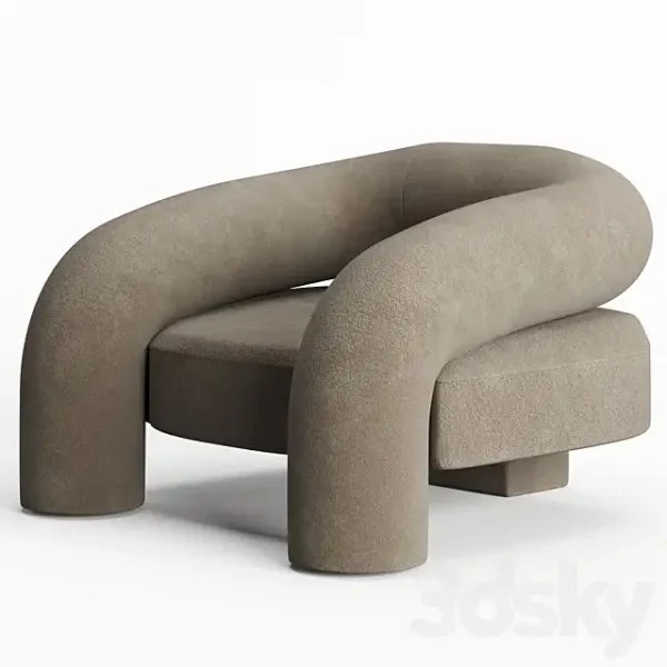 3DSky - Kosa Lounge Chair by Ian Felton