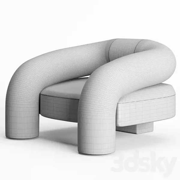 3DSky - Kosa Lounge Chair by Ian Felton - Image 3