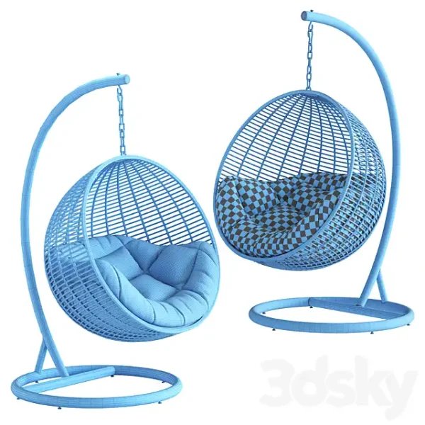 3DSky - Fotel Wiszacy Cocoon De Luxe Cczarny - Image 5