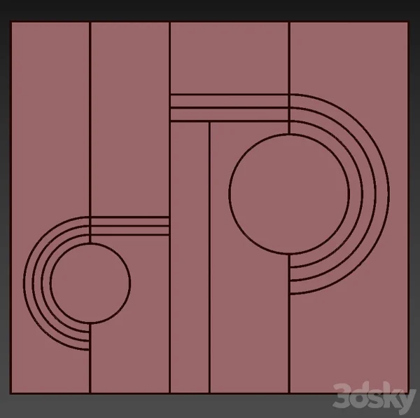 3DSky - Decorative Wall Panel Set 1 - Image 4