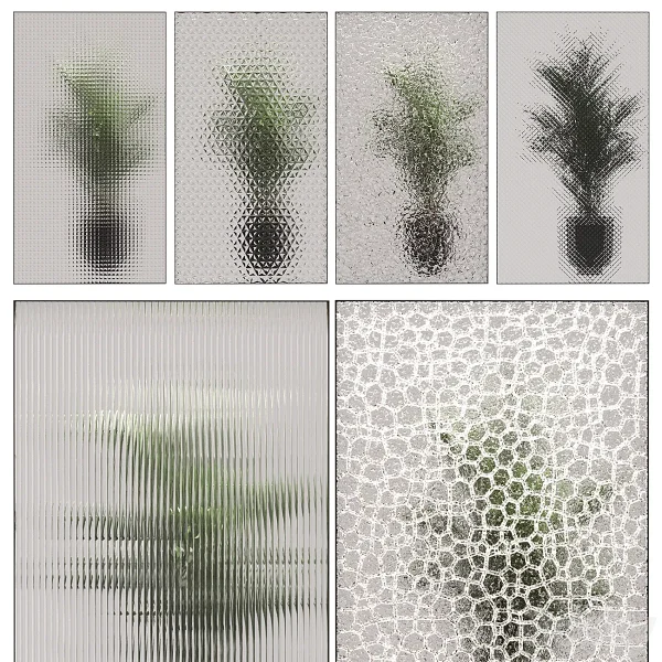3DSky - Decorative Glass Partition 01
