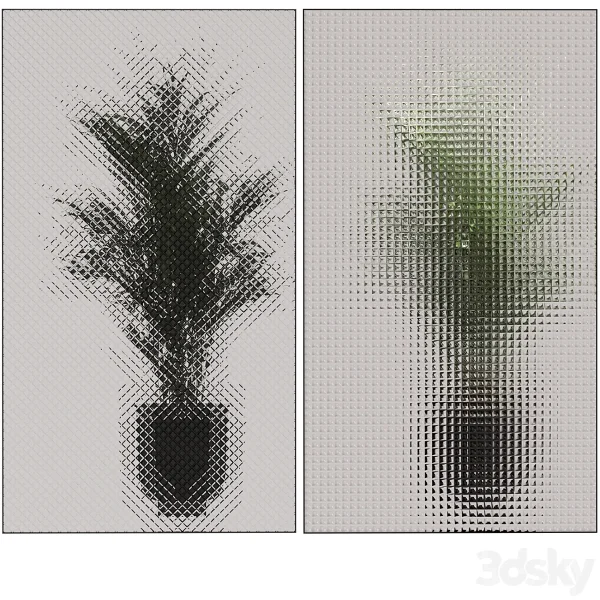 3DSky - Decorative Glass Partition 01 - Image 3