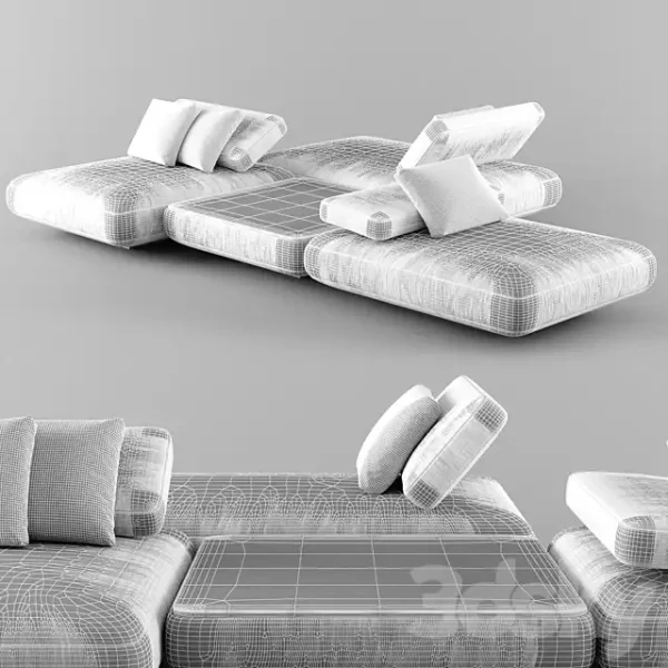 3DSky - Paola Lenti Agio Sofa 03 - Image 4