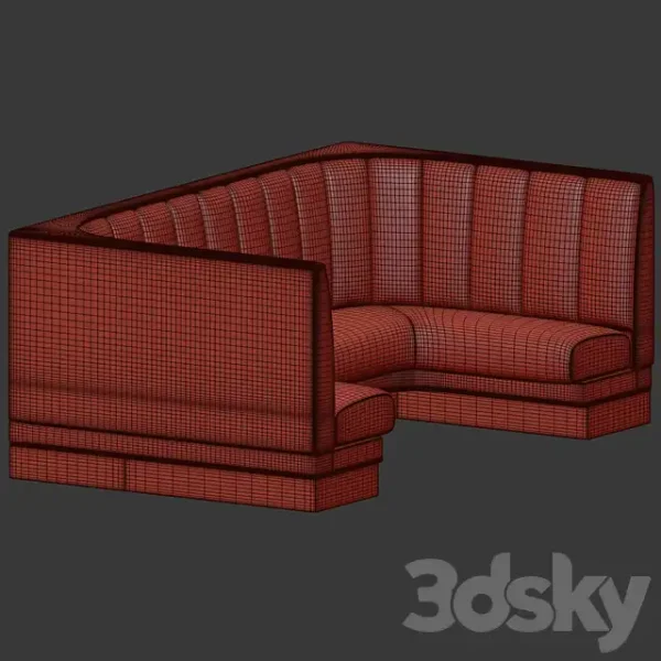 3DSky - Restaurant Sofa - Image 2