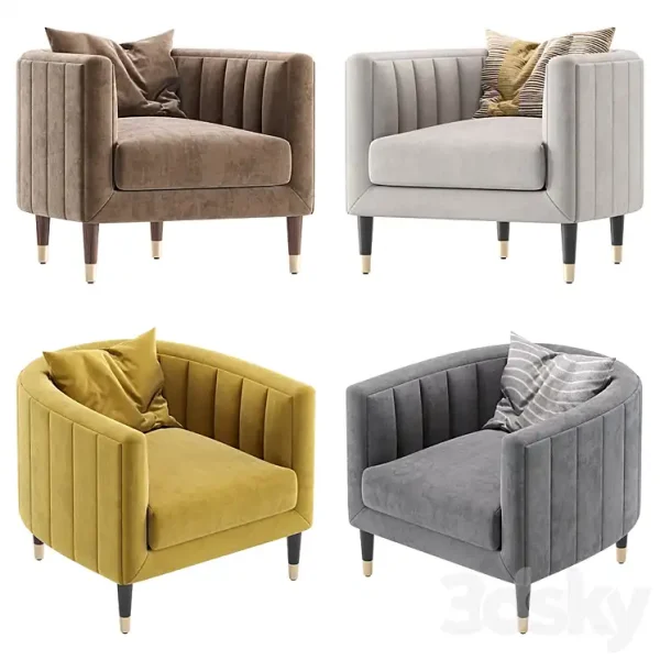 3DSky - Armchair BRIDGE Cazarina Interiors - Image 2