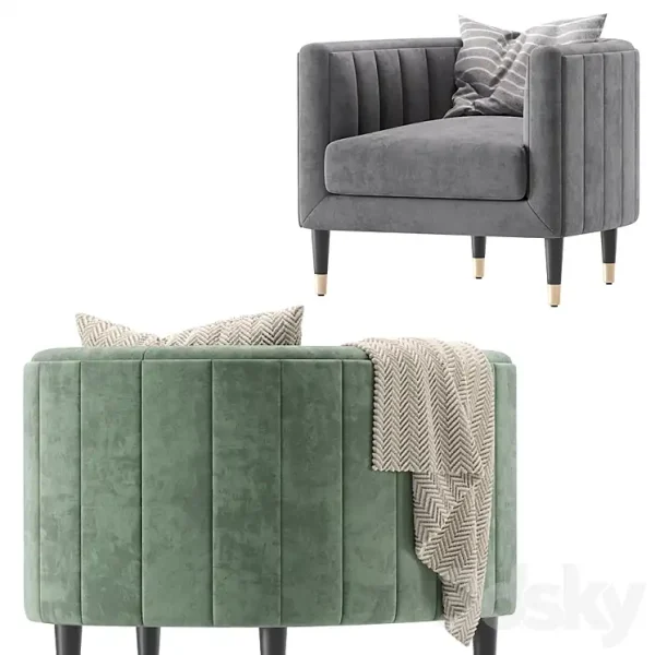 3DSky - Armchair BRIDGE Cazarina Interiors - Image 4