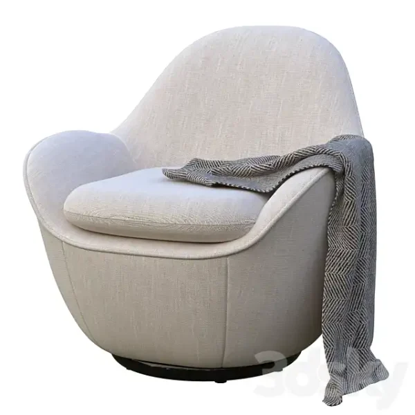 3DSky - Swivel Chair Cupido by Eichholtz