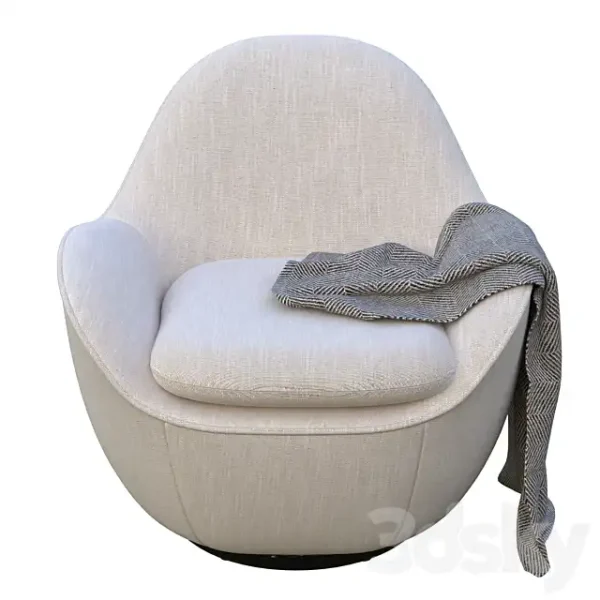 3DSky - Swivel Chair Cupido by Eichholtz - Image 3