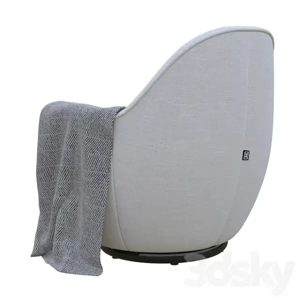 3DSky - Swivel Chair Cupido by Eichholtz - Image 2