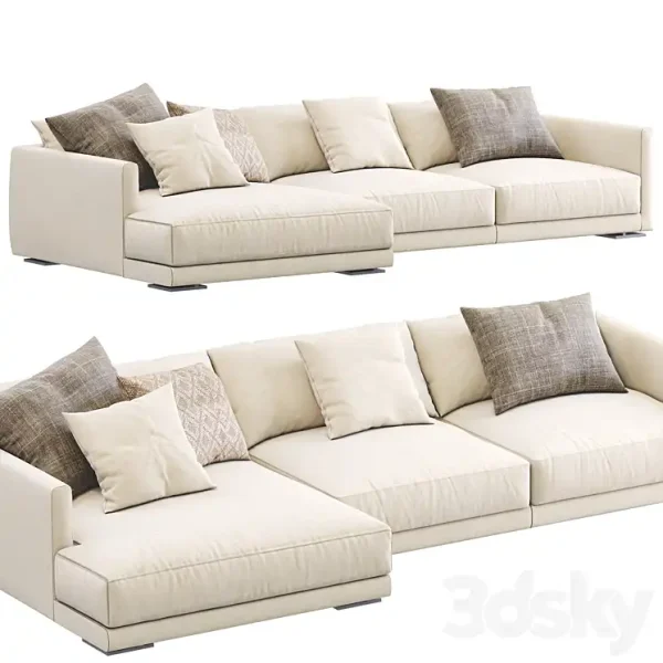 3DSky - Sofa Bristol By Poliform 1 - Image 3