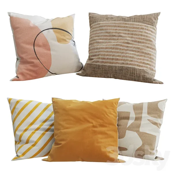 3DSky - H&M Home Decorative Pillows Set 33