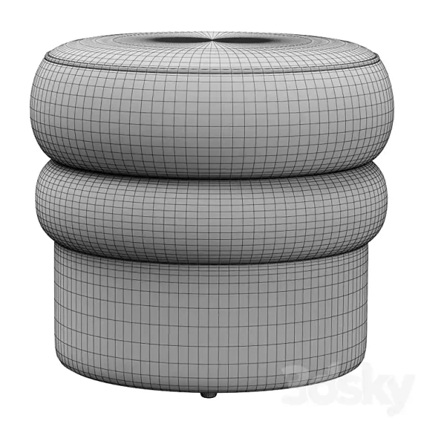 3DSky - Swagger 20 Boucle Stool by Kardiel - Image 3