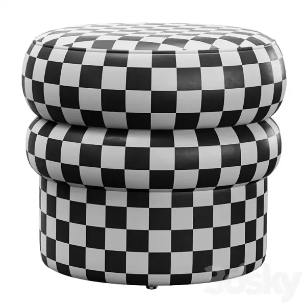 3DSky - Swagger 20 Boucle Stool by Kardiel - Image 4