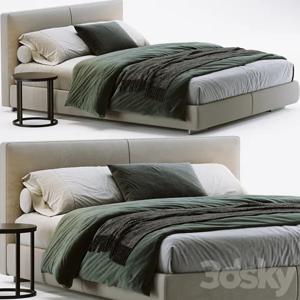 3DSky - Flexform Magnum Bed 2