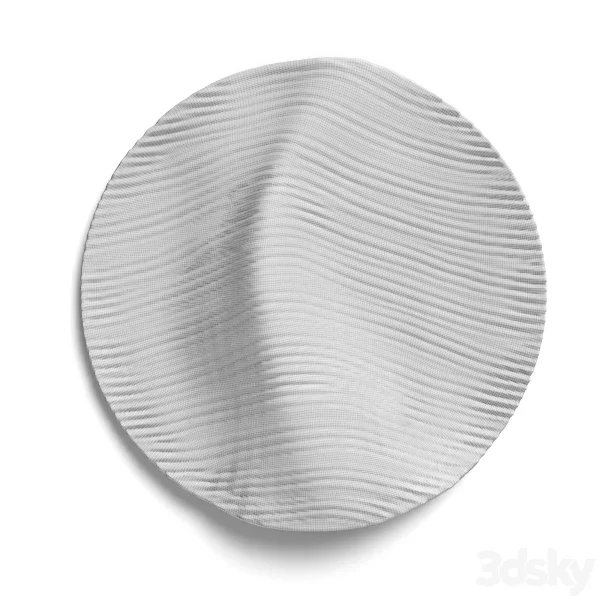 3DSky - Waves Variation Round Wall Panel - Image 4