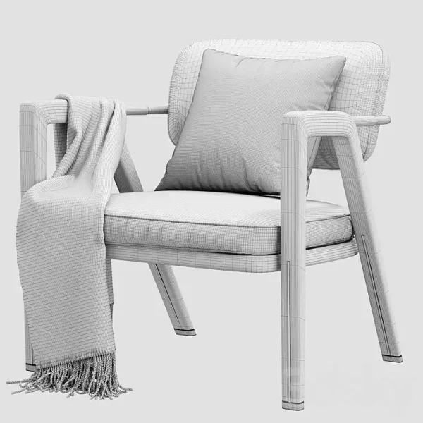 3DSky - Giorgetti ELSA Lounge Chair - Image 4