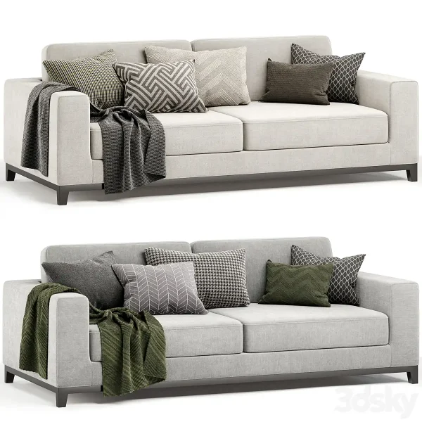 3DSky - Frankfurt 3 Seat Sofa