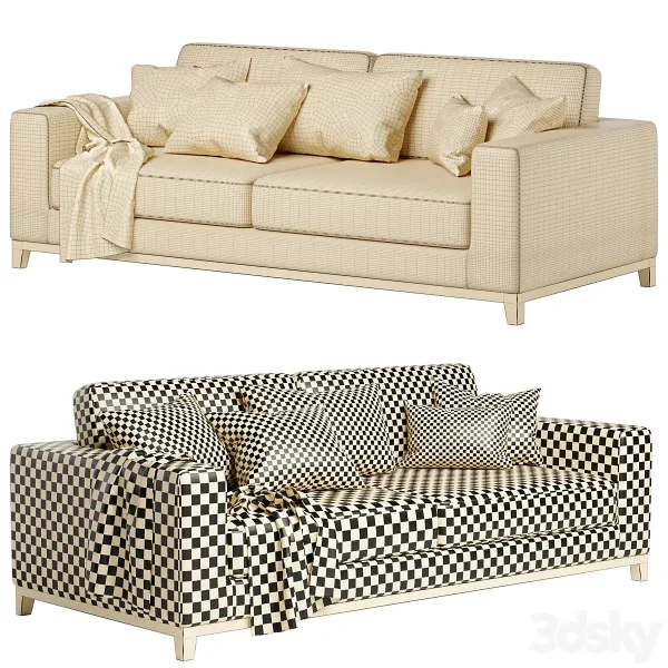 3DSky - Frankfurt 3 Seat Sofa - Image 3