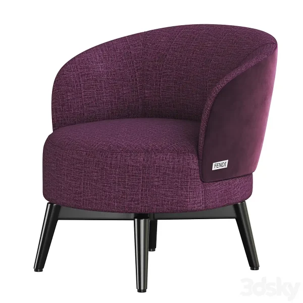 3DSky - Fendi Casa Armchair - Image 3