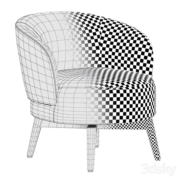 3DSky - Fendi Casa Armchair - Image 4