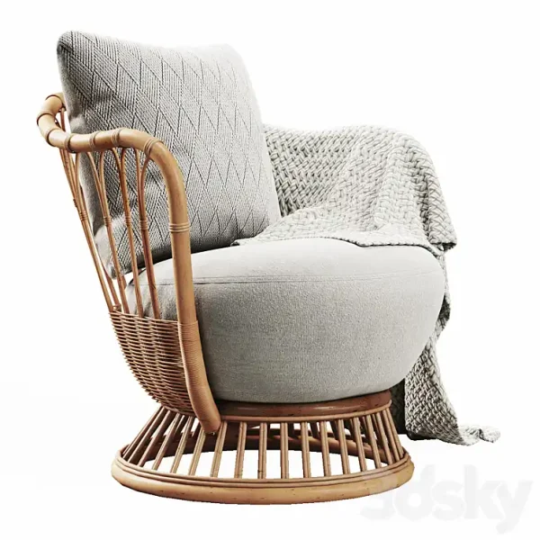 3DSky - Grace Lounge Chair