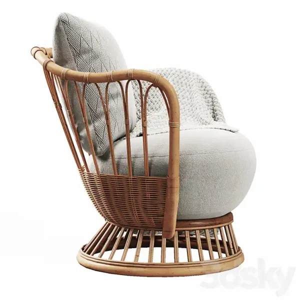 3DSky - Grace Lounge Chair - Image 3