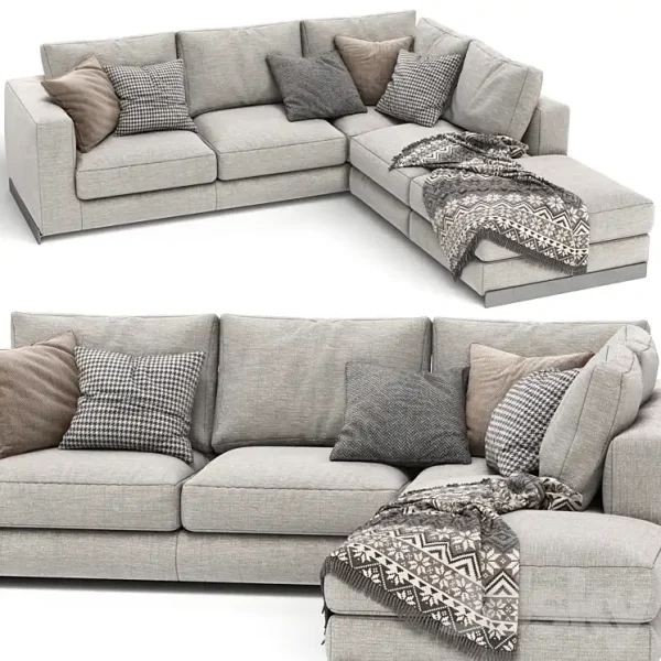3DSky - Arflex Rendez Vous Sofa 1