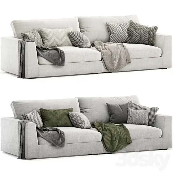 3DSky - Lottie 3 Seat Sofa