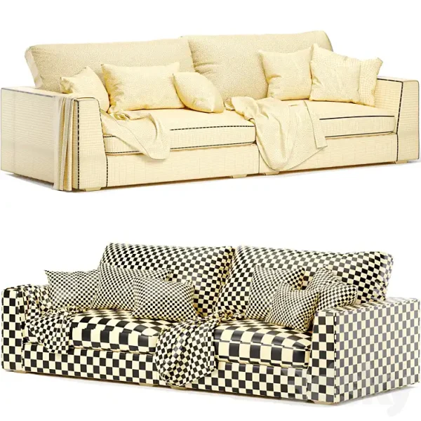 3DSky - Lottie 3 Seat Sofa - Image 4
